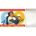 WILLIE MAYS 1960 SPORT MAGAZINE AUTOGRAPH SAN F...