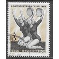 AUSTRIA 1965 GYMNASTICS GIRLS PERFORMING USED