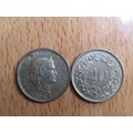 Switzerland 1969 20 Rappen Coin