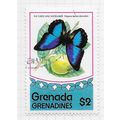 GRENADA 1975 BUTTERFLIES PURPLE KING SHOEMAKER ...