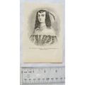 1860s engraving - Catherine of Oraganza