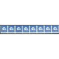 1520b, MNH 10¢ Imperforate & Miscut Line Strip ...
