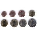 Luxembourg 2002 - Set of 8 Euro Coins (UNC)