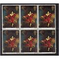 1967 GB MASTER LAMBTON 4D BLOCK-6 MNH SG648