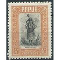 Papua 1932 SG130 1/2d Black & Orange Mounted Mi...