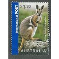 AUS 2007 $1.30 'YELLOW FOOTED ROCK WALLABY' FIN...