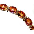 Twilight Fire Topaz, 10KY Gold Bracelet, B002