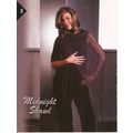 Crochet Shawl Pattern Midnight Shawl