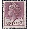 AUSTRALIA, 1957 4d QEII, SG 294 (Scott # 294), ...