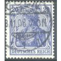 Germany 1905 - 20pf ultramarine - "Germania" - ...