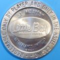 Little Bay Beach. $1 Casino Token. Netherland A...