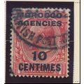 Great Britain, Offices In Morocco Stamp Scott #...