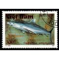 Vietnam 1991 Marine Life Fish 300d Used Stamp S...
