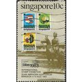 SINGAPORE, Bangkok '83 International stamp show...