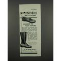 1931 Bass Moccasins Ad - Goodbye to Foot Torture