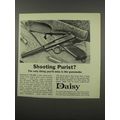 1966 Daisy C02 200 Pistol Ad - Shooting Purist?