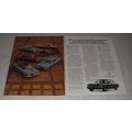 1983 Mercedes-Benz Ad - 300 SEL Sedan, 280 SL Roadster
