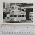 Photo Glasgow Tram no.1163 in 1961