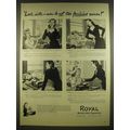1945 Royal Typewriter Ad - Look, sister - men d...