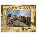 South Dakota Border Style Laser Engraved Wood P...