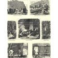 CORK MANUFACTURE IN SPAIN 1872 VICTORIAN ENGRAV...