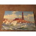 Valentines Postcard - Storm @ Blackpool - Artis...
