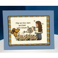 Card 4 1/4 inch X 5 1/2 inch May all your days ...