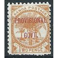 Samoa 1899 SG92 2d Dull Orange Provisional Gove...