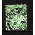 GREAT BRITAIN 1912 SG 338 1/2d GREEN FINE USED