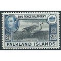 Falkland Islands 1949 SG152 2 1/2d Black & Blue...