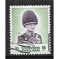 THAILAND 1988 6b KING RAMA IX PURPLE & GREEN SG...