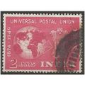 India 1949 SG326 3a Rose UPU Good/Fine Used ...