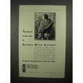 1931 Fromm Pedigreed Silver Fox Scarf Ad - Bright