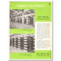 ART METAL INC 1964 Library Equipment bookstacks...