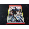 1990 Score Football Card # 244 Mike Tomczak Exc...