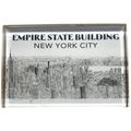 Empire State Building Glass Fridge Magnet