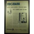1932 Frigidaire Refrigerator Ad - keeps foods s...