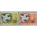 Belgique 1961 Michel 1253 - 1254 O Cote (2008) ...