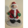 Annalee '89 Dolls 8 inch Christmas Santa with Pipe