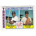 1984 Topps New York Yankees team set 35 cards- ...