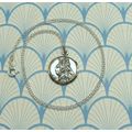 Vintage 925 Sterling Silver St Christopher Meda...