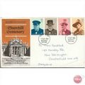 GB Cover 1974 Sir Winston Churchill Cent - Ches...