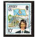JER 1985 10p 'INTERNATIONAL YOUTH YEAR' FINE US...