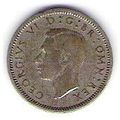 Grande Bretane 6 PENCE 1939