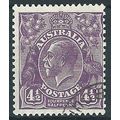 Australia 1930 SG120a 5d on 4 1/2d Violet (no s...
