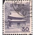 JAPAN, Temple, Enkakuji, grey 1962, 30 Yen, #2
