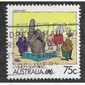 AUS 1988 75c 'LIVING TOGETHER - VISUAL ARTS' FI...