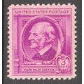 861 3c Ralph Emerson Fine MNH Q7340