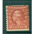 Used 492 2c George Washington Barely Clears A10046