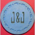 J&J Club. Vintage Casino Chip. Santa Cruz, CA. ...